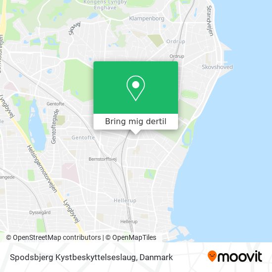 Spodsbjerg Kystbeskyttelseslaug kort