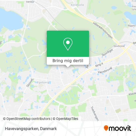 Havevangsparken kort