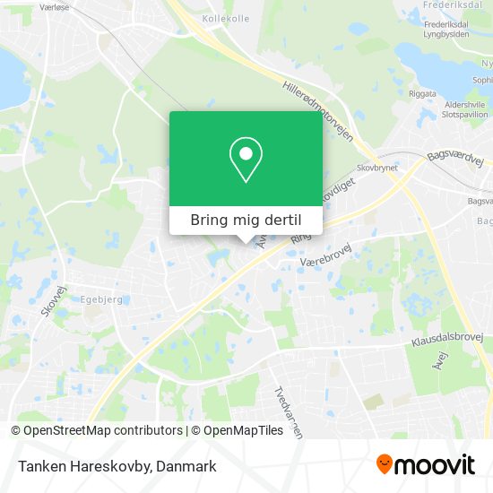 Tanken Hareskovby kort