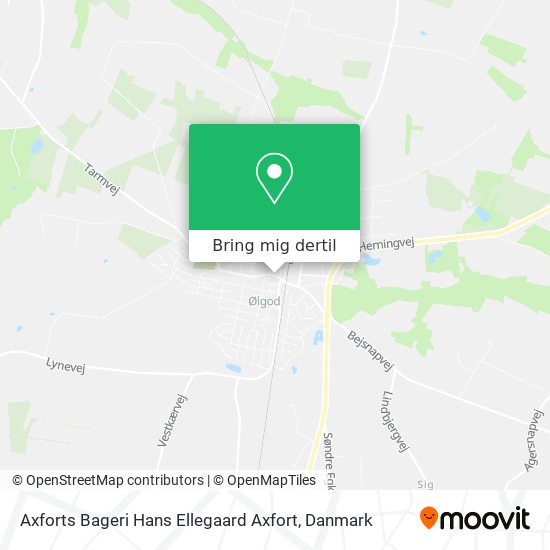Axforts Bageri Hans Ellegaard Axfort kort