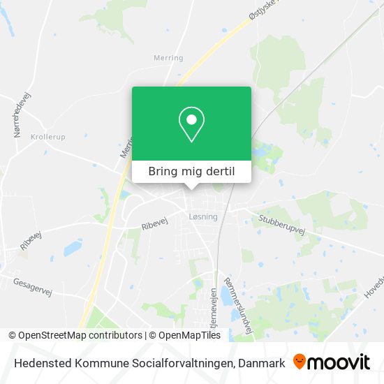 Hedensted Kommune Socialforvaltningen kort