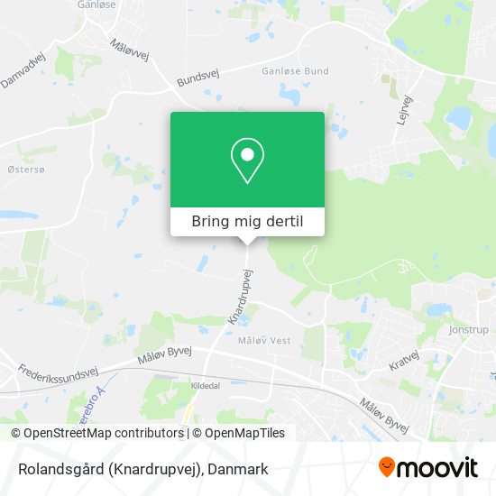 Rolandsgård (Knardrupvej) kort