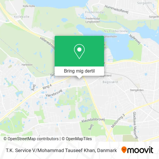 T.K. Service V / Mohammad Tauseef Khan kort