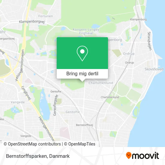 Bernstorffsparken kort