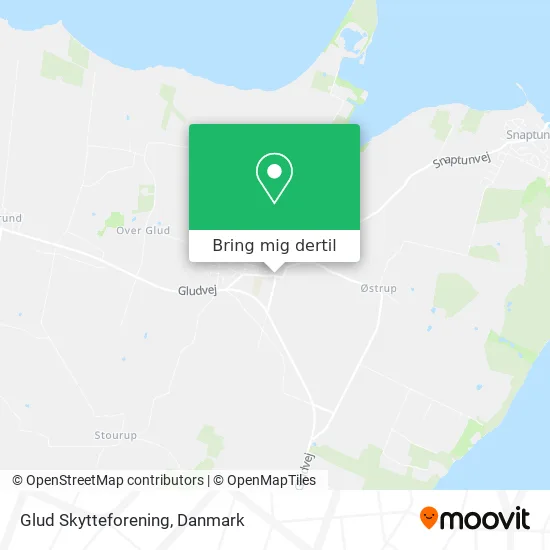 Glud Skytteforening kort