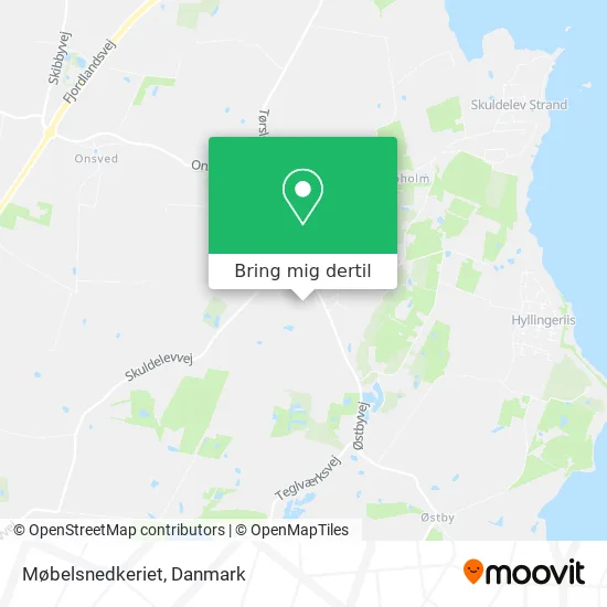 Møbelsnedkeriet kort