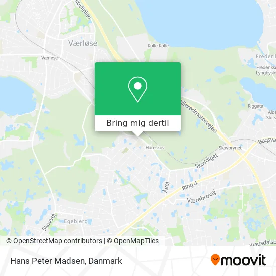 Hans Peter Madsen kort