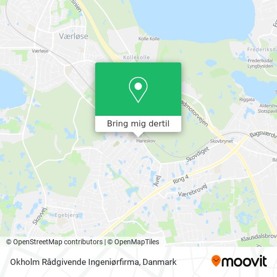 Okholm Rådgivende Ingeniørfirma kort