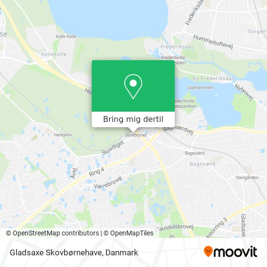 Gladsaxe Skovbørnehave kort