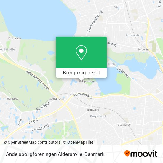 Andelsboligforeningen Aldershvile kort