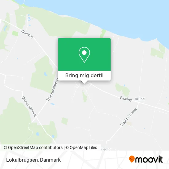 Lokalbrugsen kort