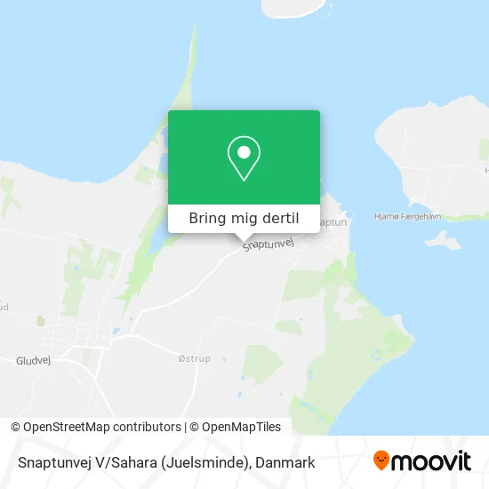 Snaptunvej V / Sahara (Juelsminde) kort