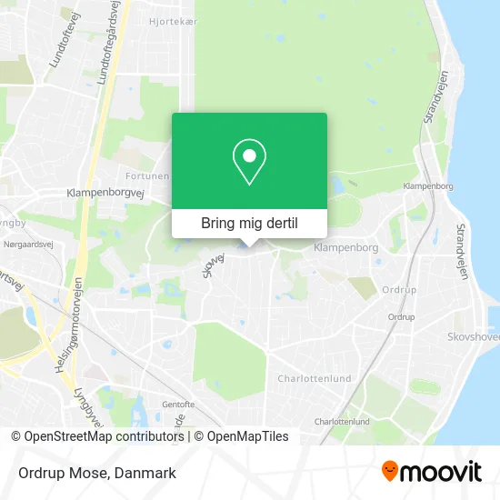 Ordrup Mose kort