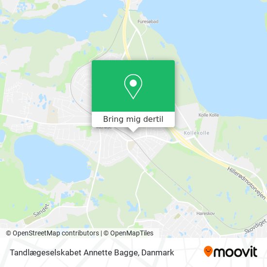 Tandlægeselskabet Annette Bagge kort