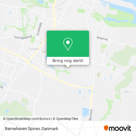 Børnehaven Spiren kort