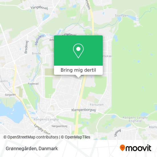 Grønnegården kort