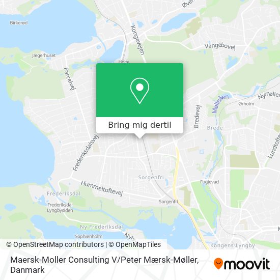 Maersk-Moller Consulting V / Peter Mærsk-Møller kort