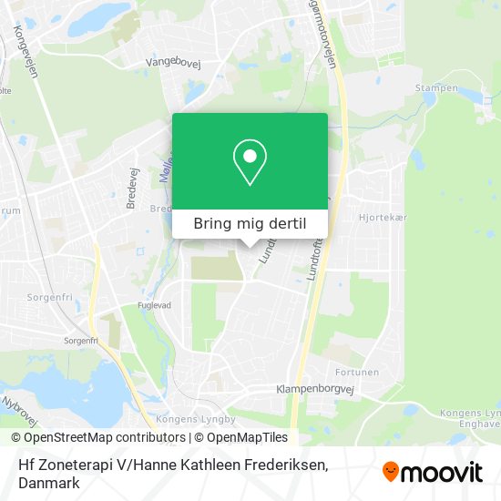 Hf Zoneterapi V / Hanne Kathleen Frederiksen kort