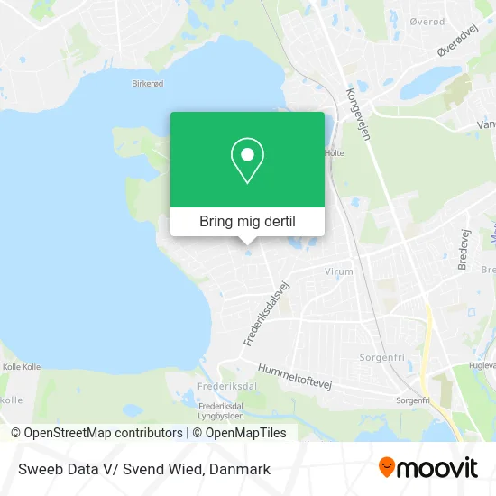 Sweeb Data V/ Svend Wied kort