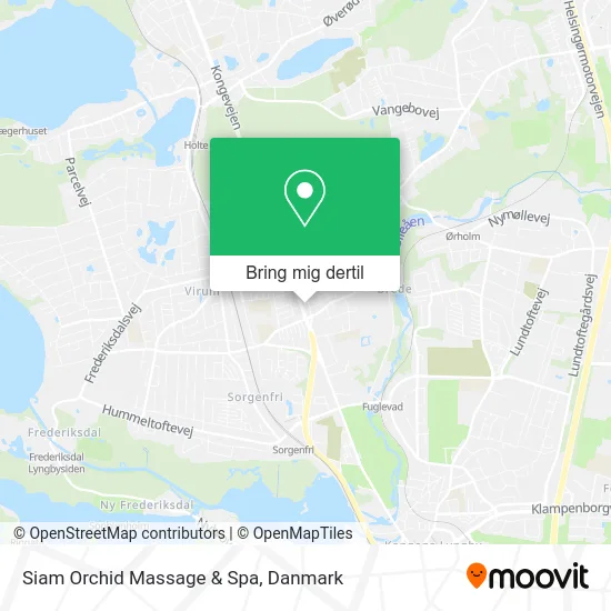 Siam Orchid Massage & Spa kort