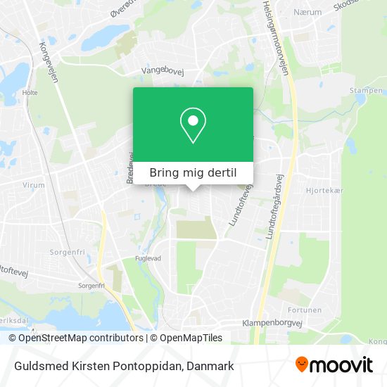 Guldsmed Kirsten Pontoppidan kort