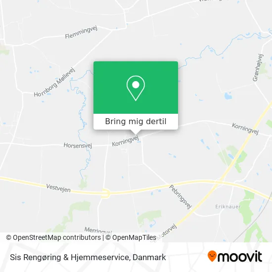 Sis Rengøring & Hjemmeservice kort