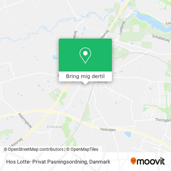 Hos Lotte- Privat Pasningsordning kort