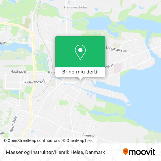 Massør og Instruktør / Henrik Heise kort