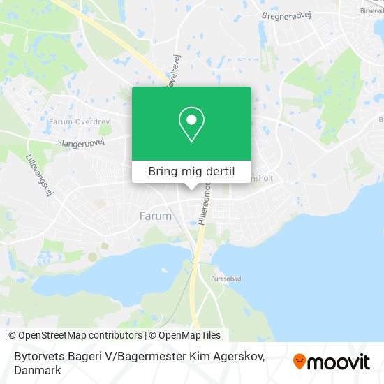 Bytorvets Bageri V / Bagermester Kim Agerskov kort