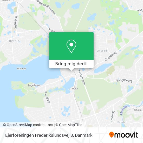 Ejerforeningen Frederikslundsvej 3 kort