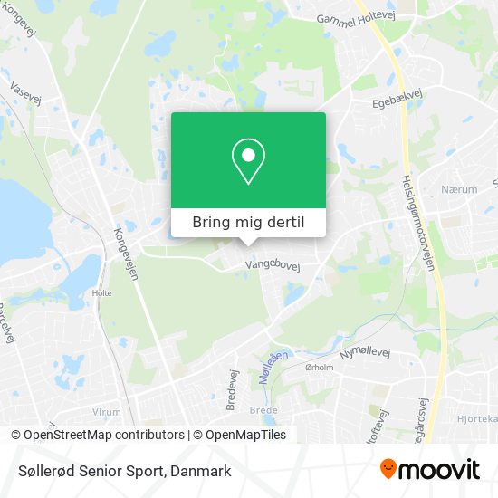 Søllerød Senior Sport kort
