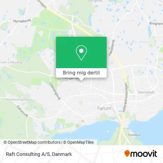 Raft Consulting A/S kort