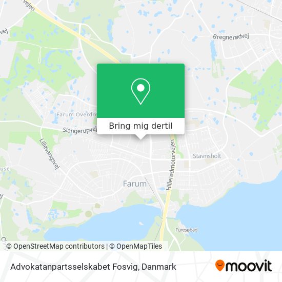 Advokatanpartsselskabet Fosvig kort