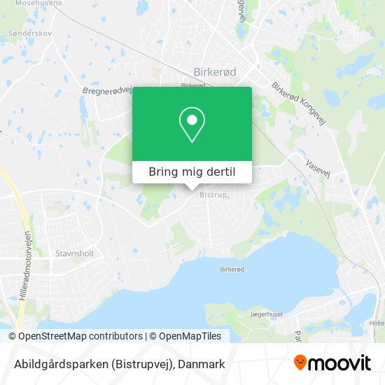 Abildgårdsparken (Bistrupvej) kort