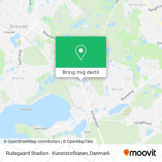 Rudegaard Stadion - Kunststofbanen kort