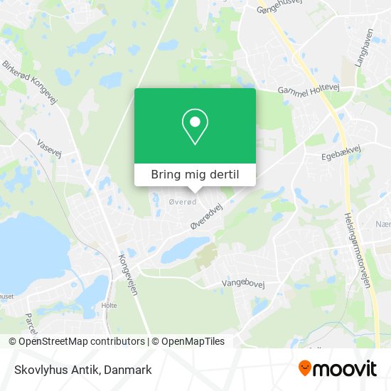 Skovlyhus Antik kort