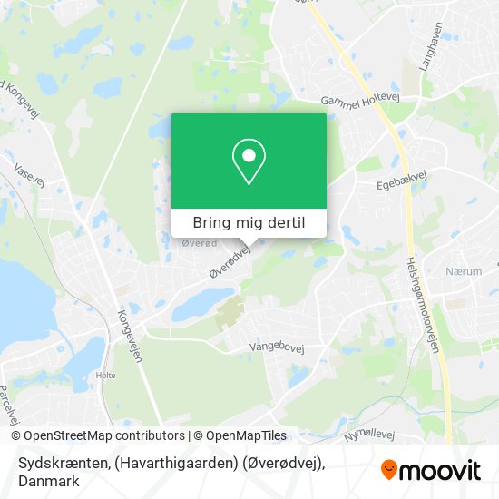 Sydskrænten, (Havarthigaarden) (Øverødvej) kort