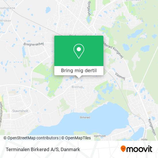 Terminalen Birkerød A/S kort