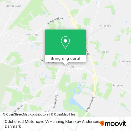 Odsherred Motorsave V / Henning Klarskov Andersen kort