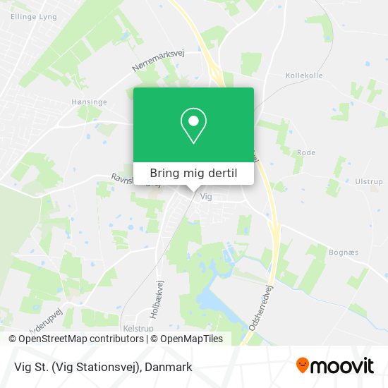 Vig St. (Vig Stationsvej) kort