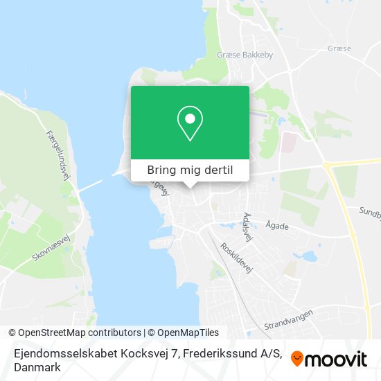 Ejendomsselskabet Kocksvej 7, Frederikssund A / S kort