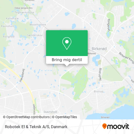 Robotek El & Teknik A/S kort