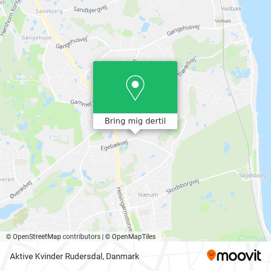 Aktive Kvinder Rudersdal kort