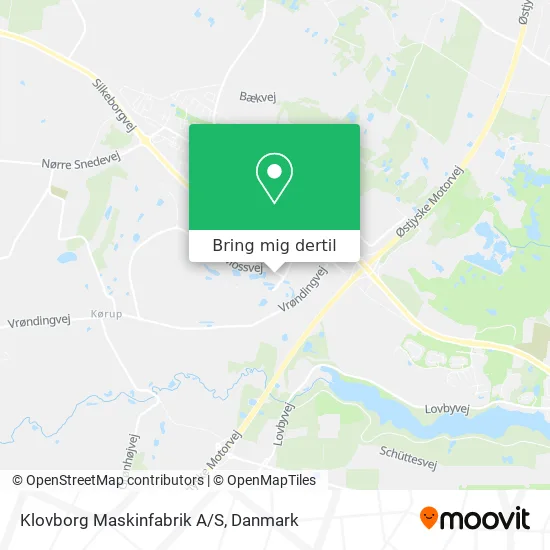 Klovborg Maskinfabrik A/S kort