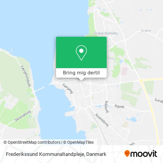 Frederikssund Kommunaltandpleje kort