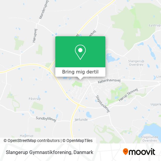 Slangerup Gymnastikforening kort