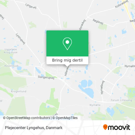 Plejecenter Lyngehus kort