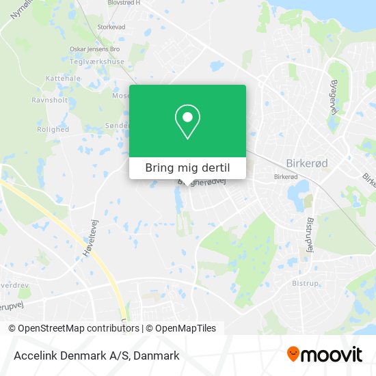 Accelink Denmark A/S kort