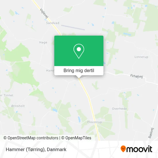 Hammer (Tørring) kort