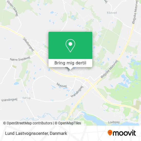 Lund Lastvognscenter kort